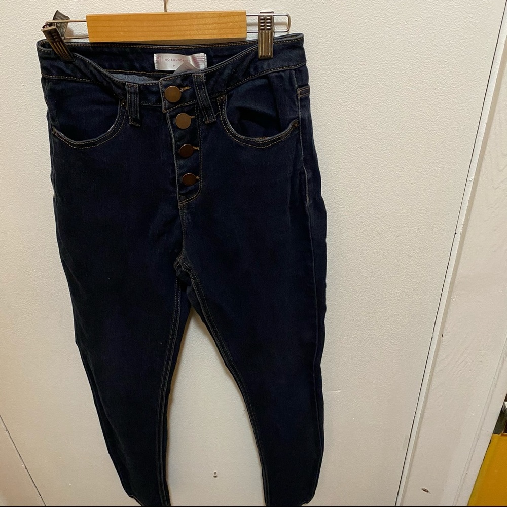 High Waisted  four Button Skinny Jeans . (Great Condition!)